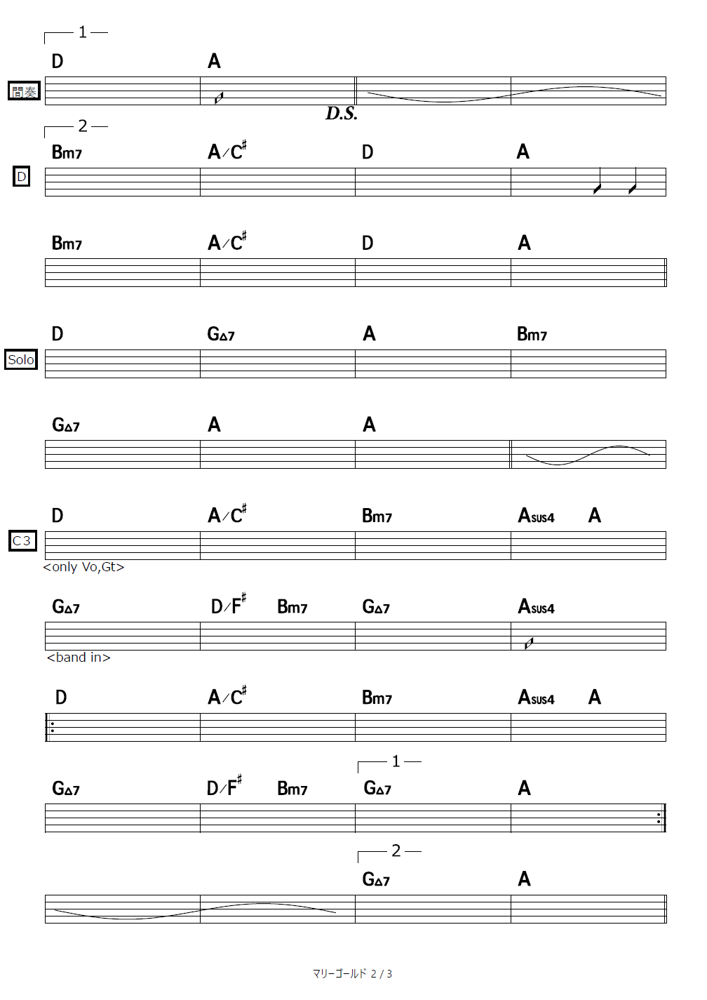 Jpopで学ぶマスターリズム譜の作成方法 5ステップの手順をひとつずつ画像付きで解説 いぬたぬノート